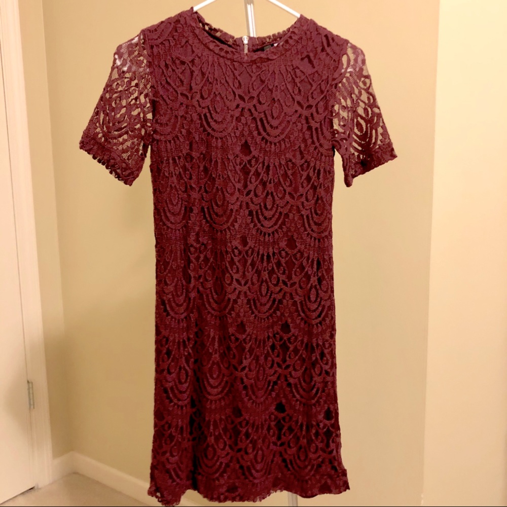 [H&M] lace mini dress